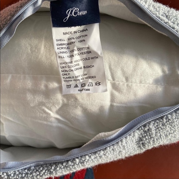 J.CREW Pillow from JCREW Home Collection very RARE! - Picture 5 of 6